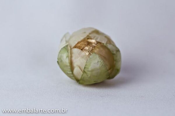 Flor papel vegetal G mod Ilza c/pistilo