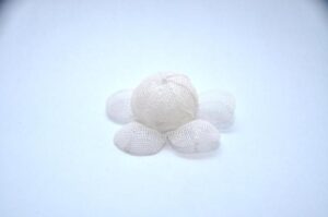 Flor tela cor boleada