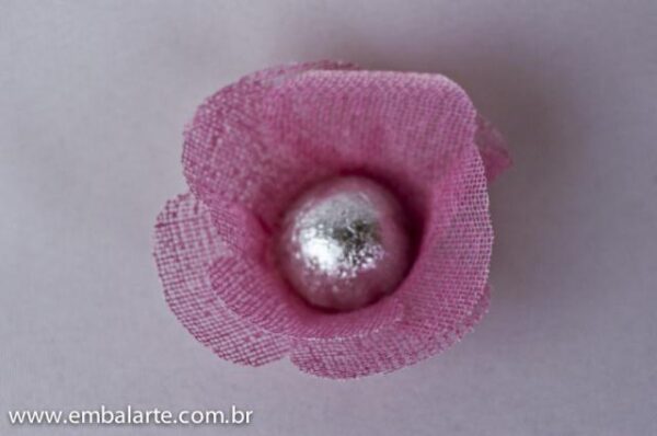 Flor tela cor marcada trevo