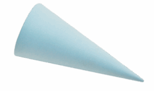 Cone cartão cor s/tampa P