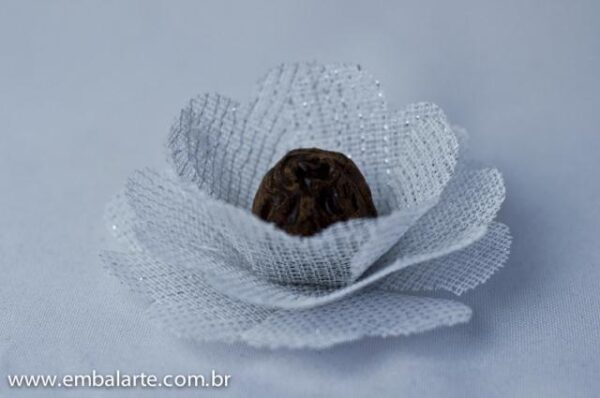 Flor tela brilho mod MA s/fitas