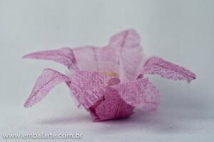 Flor tela cor coqueirinho