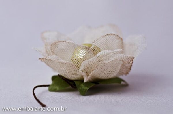 Flor tela cor mod Magda