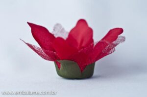 Flor Terezina cetim tela