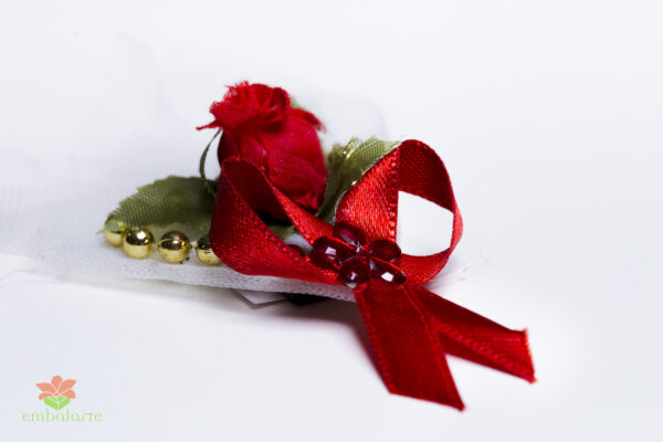 Imã de Geladeira organza e chaton