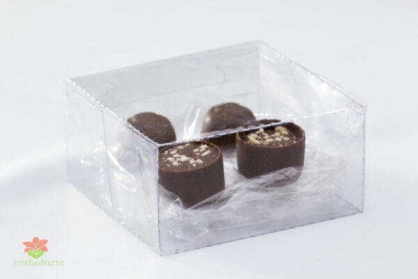 Caixa 10x10x05 acetato