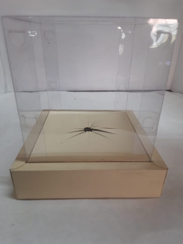 Caixa ovo em pé 13x13x13 papel cartão cor