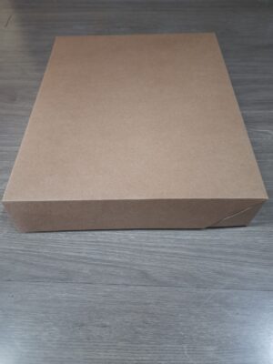 Caixa livro 29x24x05 papel cartão branco ou kraft