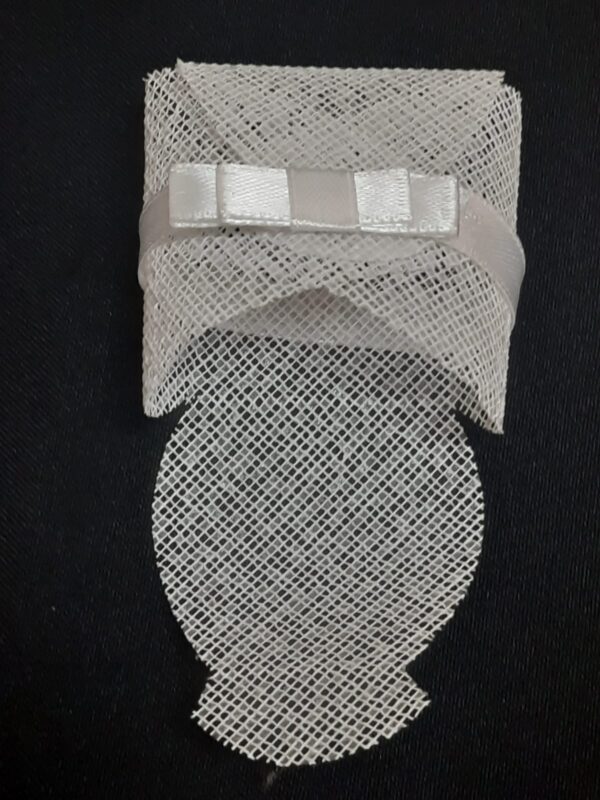 Bem casado P tela cor c/camélia ou laço chanel